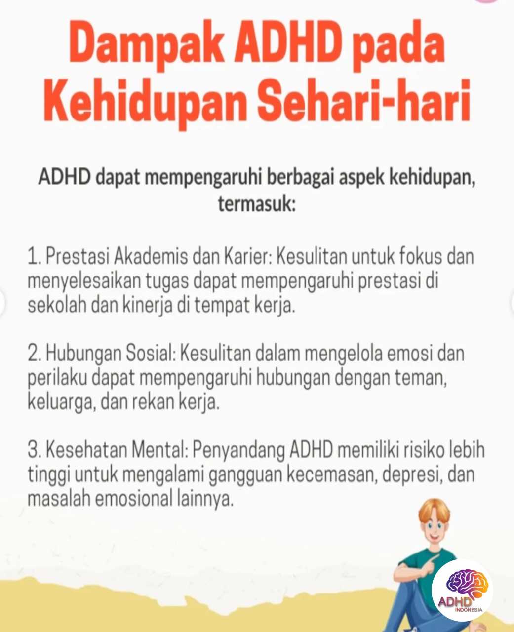 ADHD dan Hubungan Sosial Anak di Lingkungan Sekolah di Kota Parepare