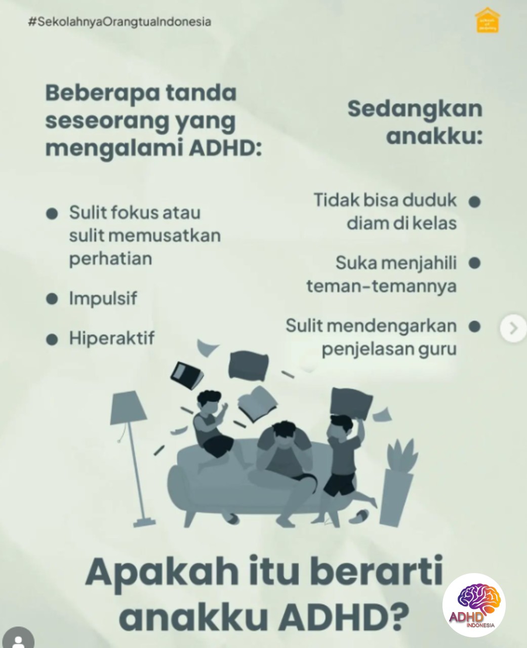 Ciri dan Gejala ADHD pada Anak Usia Dini di Kota Parepare