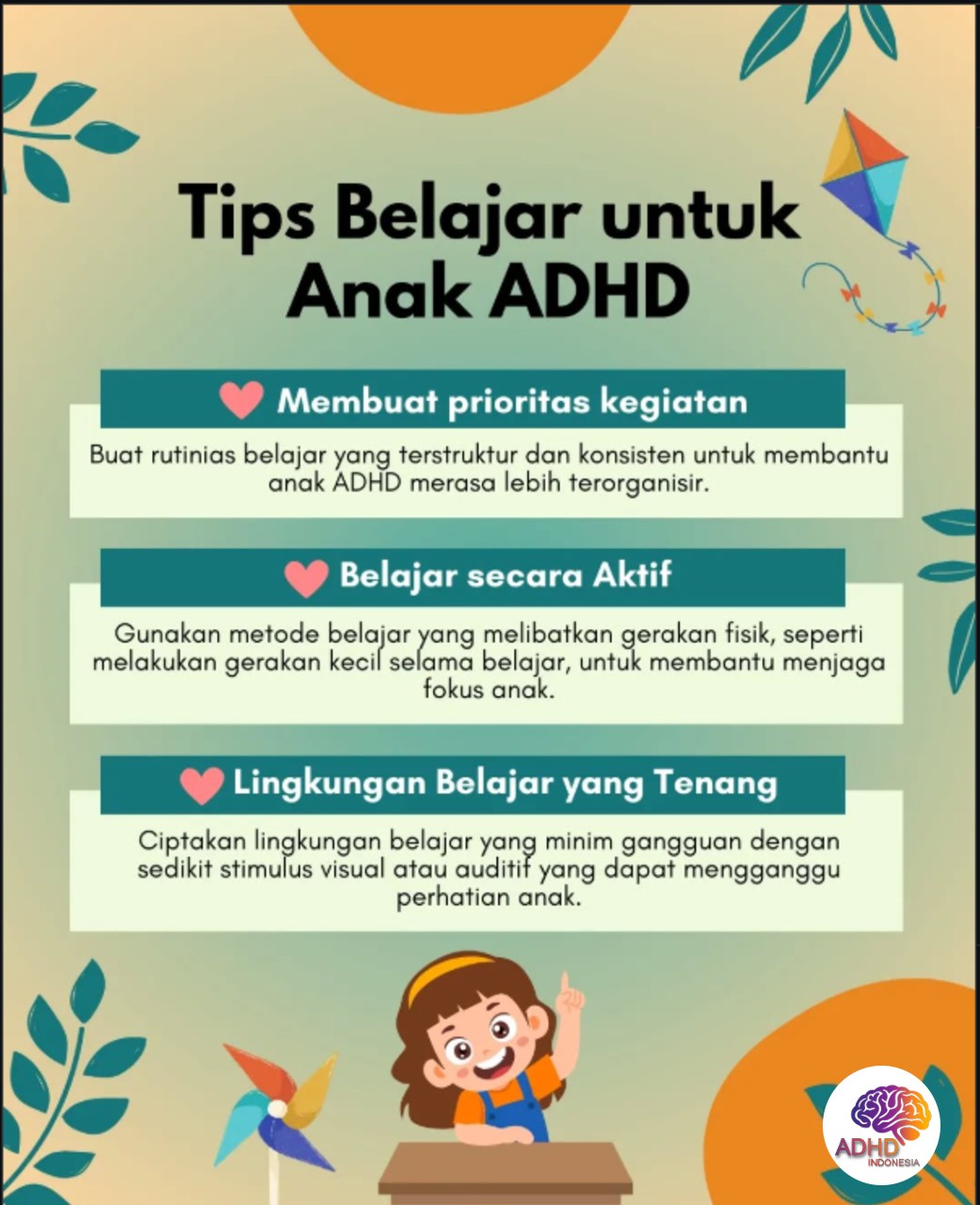 Strategi Belajar yang Cocok untuk Anak ADHD di Kota Parepare